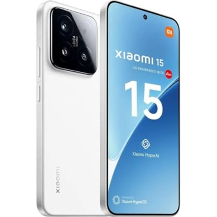 Xiaomi 15 5G Smartphone – 6,36" OLED 120HzSnapdragon 8 Elite, 256 GB Speicher, HDR10+, Dolby Vision, High-End Handy, White – Bild 2