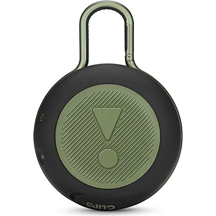 JBL Clip 3 Bluetooth Lautsprecher - Wasserdichte, tragbare Musikbox mit praktischem Karabiner - Bis zu 10 Stunden kabelloses Musik Streaming, Camouflage – Bild 3