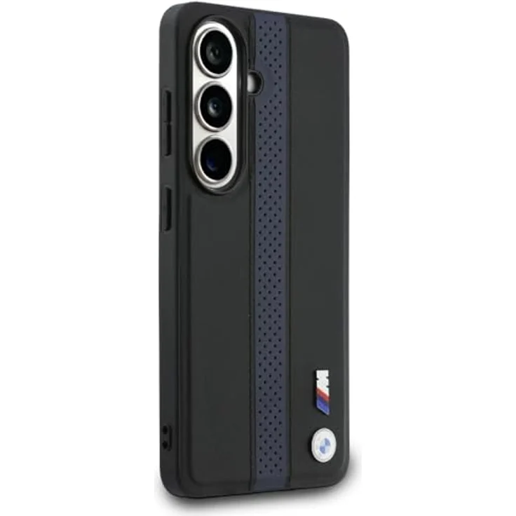 BMW Perforated Stripe Logo MagSafe Case für Samsung Galaxy S26 - Blau, hochwertige Handyhülle aus der M Kollektion – Bild 4
