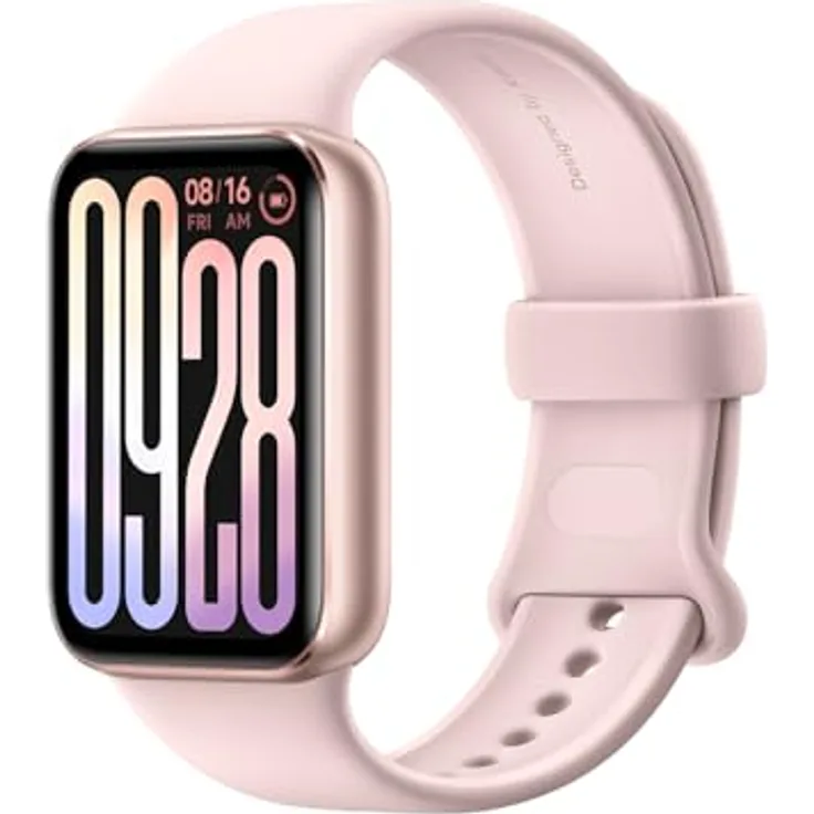 Xiaomi Smart Band 9 Pro Rose Gold – 1.74" AMOLED, 1200 nits Helligkeit, 21 Tage Akku, 150+ Sportmodi, 5ATM Wasserfest, GNSS, Herzfrequenz & SPO₂-Sensor, Bluetooth 5.4, 60Hz Refresh