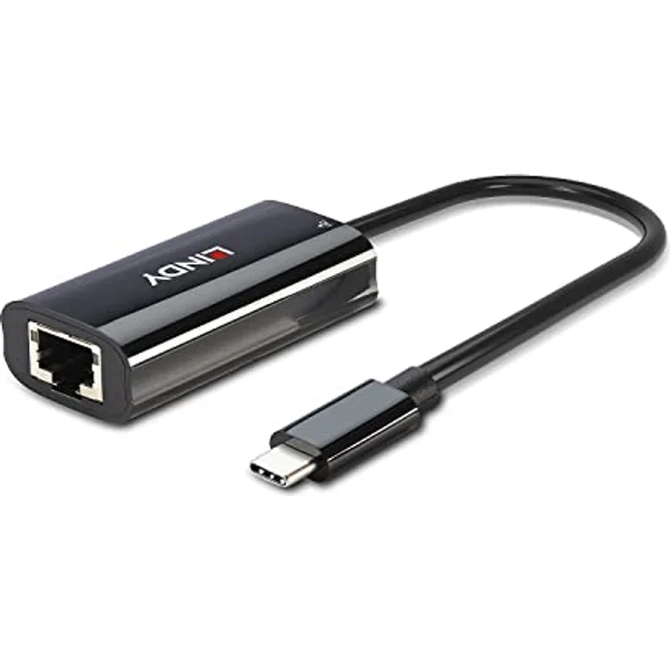 LINDY 43328 USB 3.2 Gen 1 Gigabit Ethernet Converter mit Power Delivery und PXE Boot