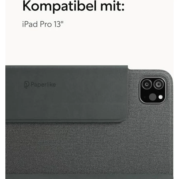 Paperlike Folio Case für iPad Pro 13" (2024) - Leichte, dünne Schutzhülle, Ladefunktion für Apple Pencil, Auto Sleep/Wake, Notizbuch-Design – Bild 2