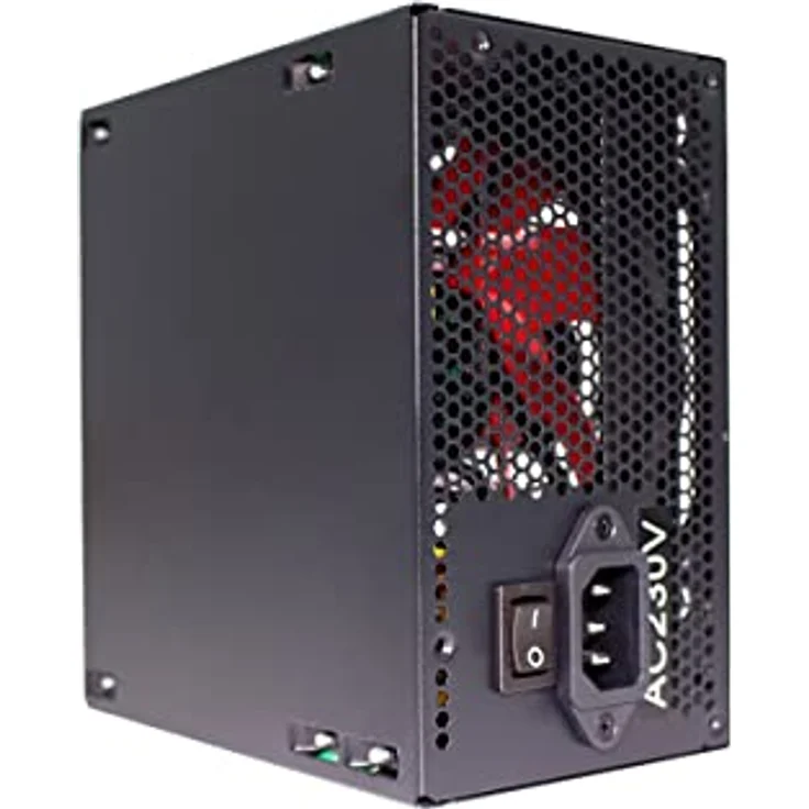 Xilence XP550R10 550W PC Netzteil, 80+ Bronze, Gaming, ATX, rot/schwarz – Bild 4