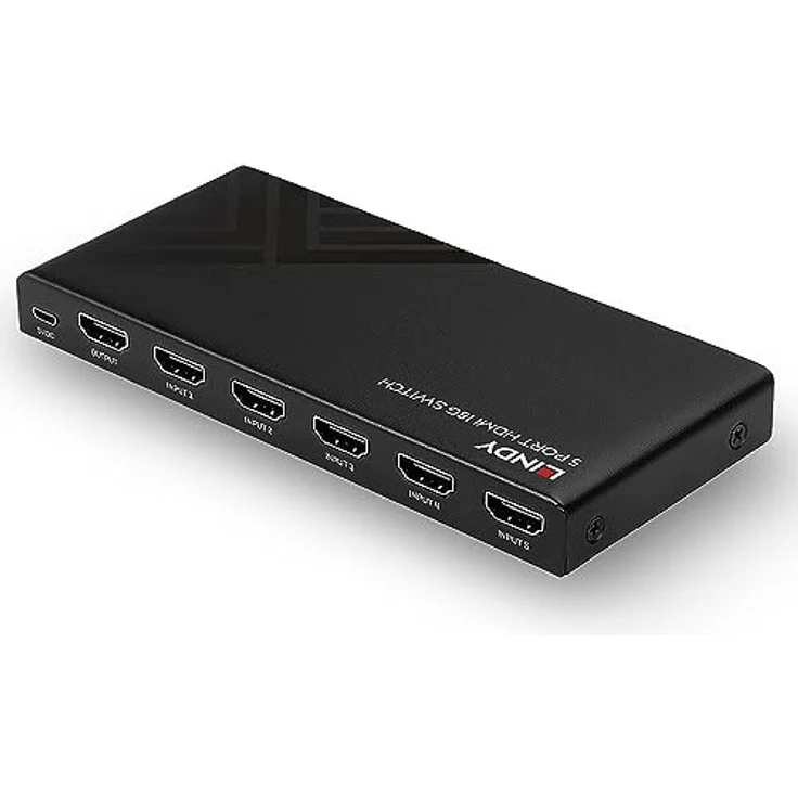 Lindy 38233 HDMI-Switch 5 Port HDMI 18G – Bild 2