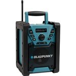 Blaupunkt BSR 200 Baustellenradio mit Akku – Tragbares Radio mit Bluetooth robust (AUX-IN, 5 Watt RMS, Schutzklasse IPX5)…