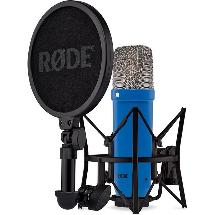 RODE Microphones Mikrofon Rode NT1 Signature Cobalt, Großmembran-Kondensatormikrofon, kobaltblaue Sonderedition – Bild 1