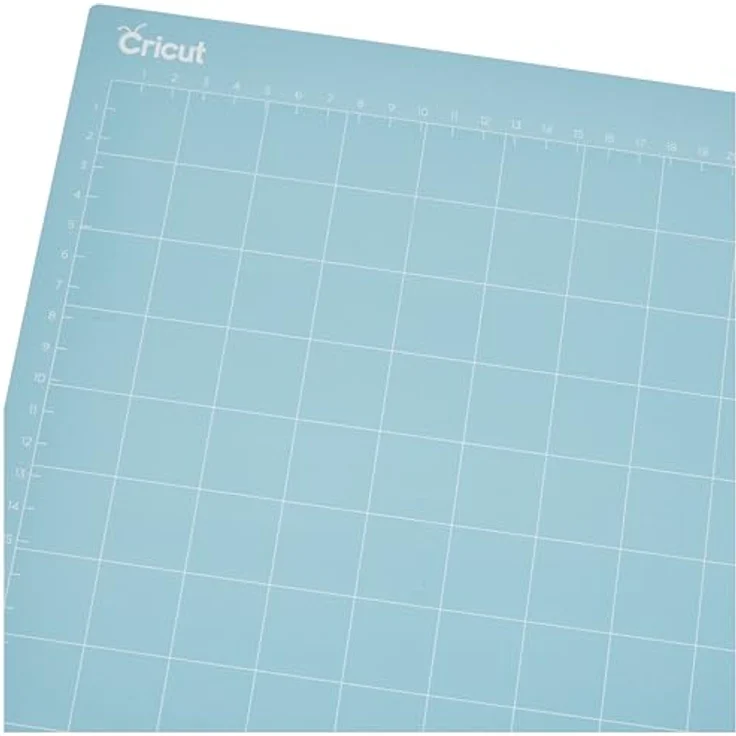 Cricut Explore/Maker LightGrip Schneidematte, 30,5 x 61 cm, 2-Pack, blau, ideal für leichten Karton und Pergament – Bild 3