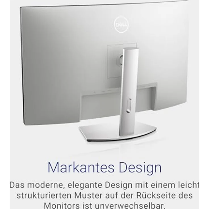 Dell S3221QSA 31.5 Zoll 4K UHD Curved Monitor, 60Hz, VA, 4ms, AMD FreeSync, 99% sRGB, Silber – Bild 5
