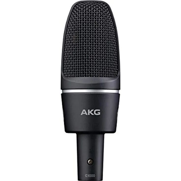 AKG C3000 Hochleistungs-Großmembran-Kondensatormikrofon, schwarz