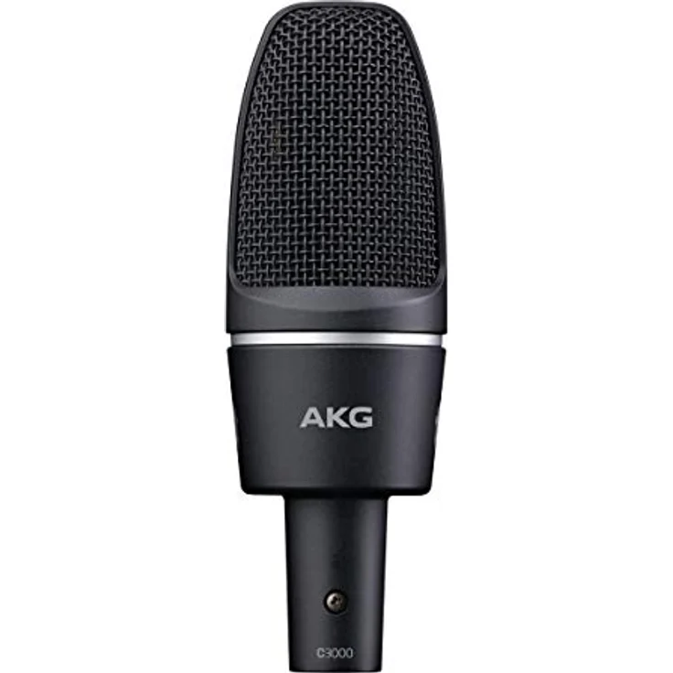 AKG C3000 Hochleistungs-Großmembran-Kondensatormikrofon, schwarz – Bild 1