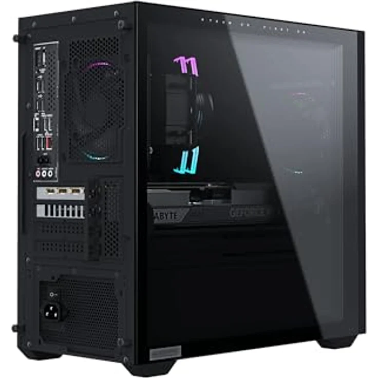 GIGABYTE AORUS PRIME 3 Gaming Desktop PC, AMD Ryzen 7 9700X, 32 GB DDR5-RAM, 1 TB SSD, Windows 11 Home, schwarz – Bild 8
