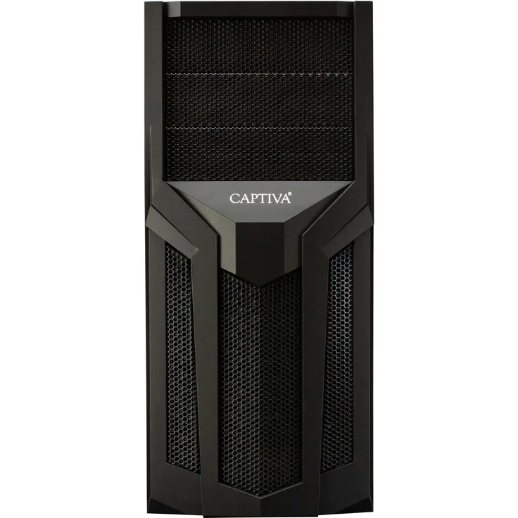 CAPTIVA Workstation R72-653 Business-PC (AMD Ryzen 9 7900X, 64 GB RAM, 1000 GB SSD, Luftkühlung) - Schwarz