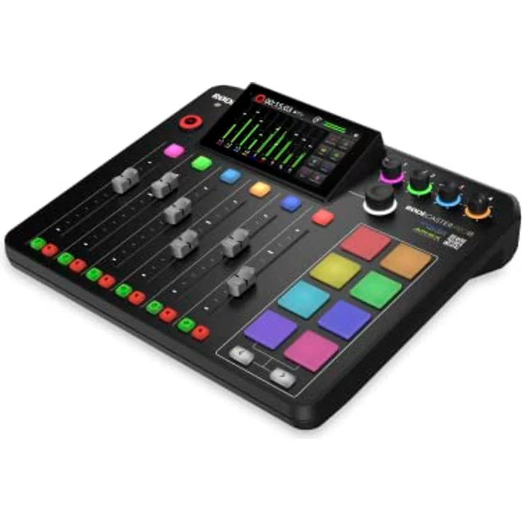 RØDECaster Pro II Alles-in-1 Produktionslösung für Podcasting, Streaming, Musikproduktion und Inhaltserstellung, Black – Bild 3