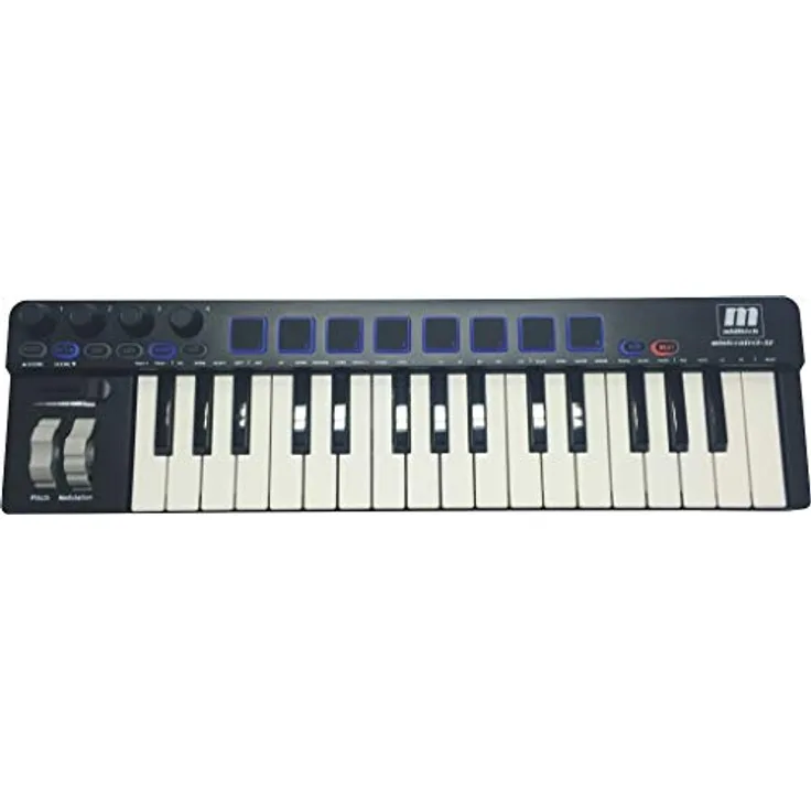 Miditech minicontrol-32, MIDI-Controller mit 32 Tasten und kompakter Bauweise