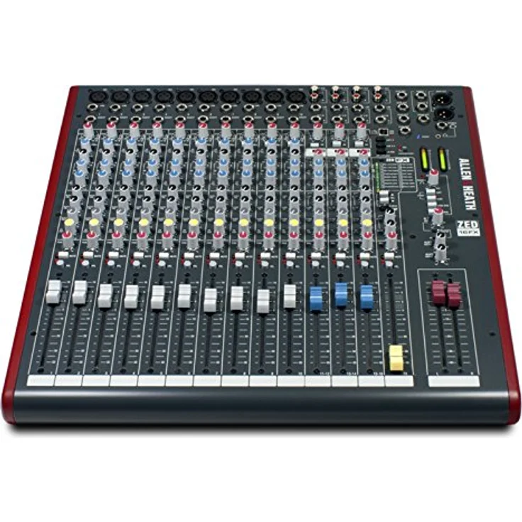Allen & Heath ZED-16FX, Analog Mixer mit 10 x Mono, 3 x Stereo, USB und Effektprozessor – Bild 2