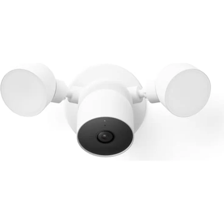 Google Nest Cam mit Flutlicht – Intelligente Kamera (Außen, mit Kabel) – Bild 2