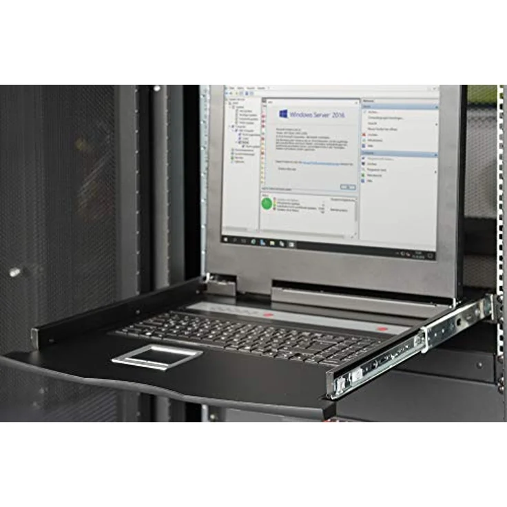 Digitus DS-72210-1CH KVM-Konsole, 17" TFT mit VGA 1280 x 1024 Pixel, modular und kostensparend – Bild 11