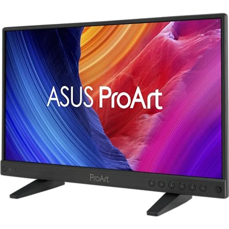 ASUS ProArt PA16USV, 15,6 Zoll 4K UHD Professioneller Monitor, 16:9 IPS, 3840x2160, 100% sRGB, Calman-farbkalibriert, HDR10, 12G SDI Port, USB-C, HDMI, USB-Hub, Kickstand – Bild 2