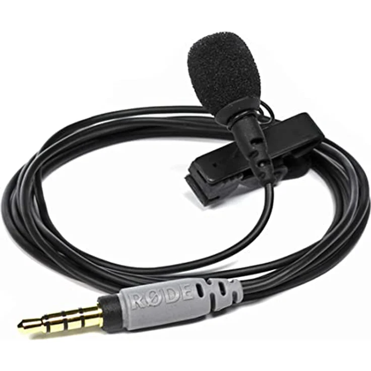 Rode SmartLav+ Lavalier Mikrofon + keepdrum WS05 Fell-Windschutz Weiss – Bild 2