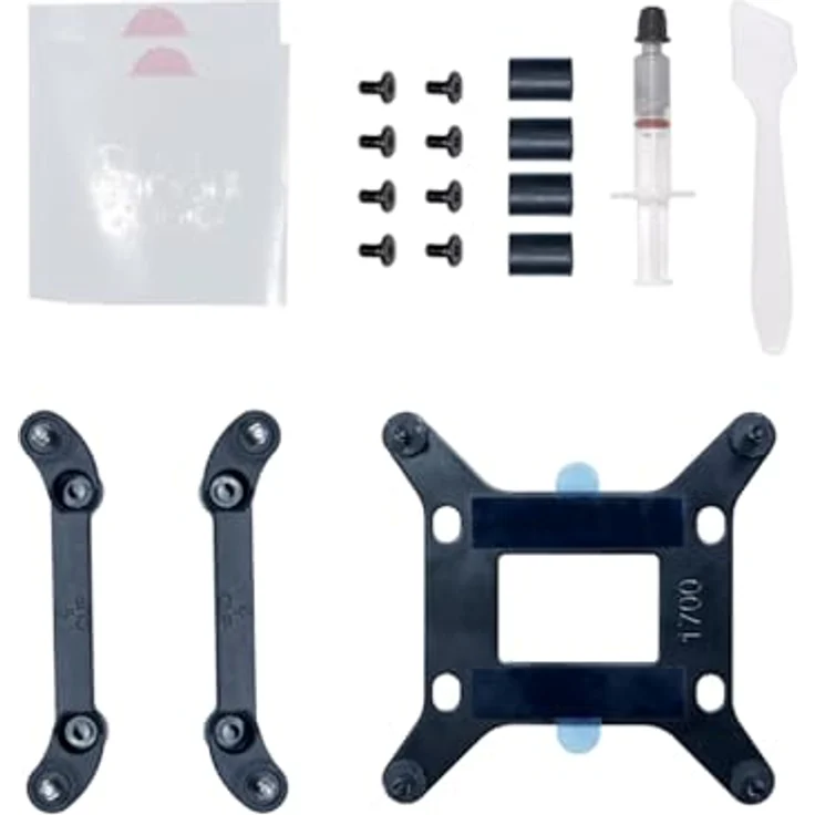 Lian-Li GA II Lite RGB AiO Wasserkühlung - 240mm, schwarz, Hochleistungs-Pumpe mit 16 LEDs und hochdichtem Aluminium-Kühler – Bild 4