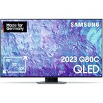 Samsung QLED 4K Q80C 65 Zoll Fernseher (GQ65Q80CATXZG, Deutsches Modell), Smart-TV, Direct Full Array, Neural Quantum Prozessor 4K, Real Depth Enhancer [2023]