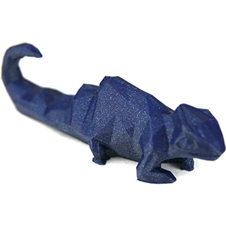 Spectrum Filaments PLA Stardust Blue Glitter, 3D-Druckmaterial mit satinierter Oberfläche und niedriger Schrumpfrate, Drucktemperatur 200°C-215°C – Bild 3