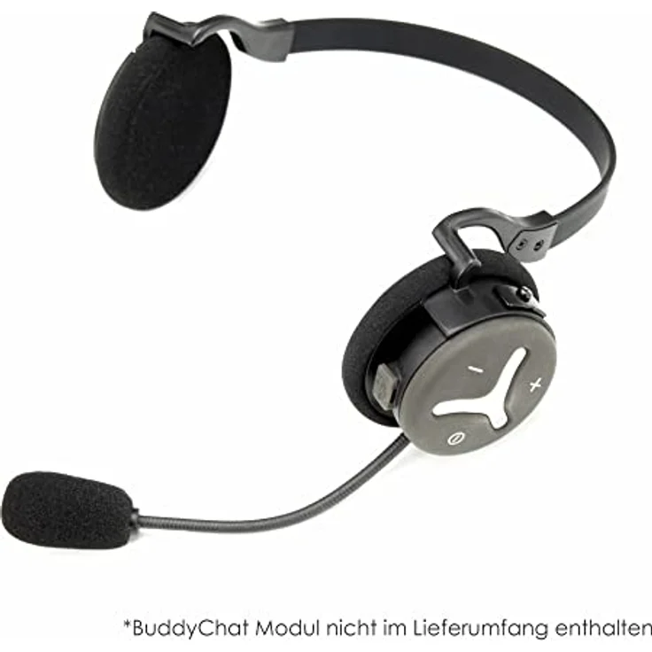 BuddyChat Flexible Nackenbügel-Halterung, für BuddyChat Bluetooth-Kopfhörer (Freisprecheinrichtung, Hinterkopf/Nacken Halterung) – Bild 4