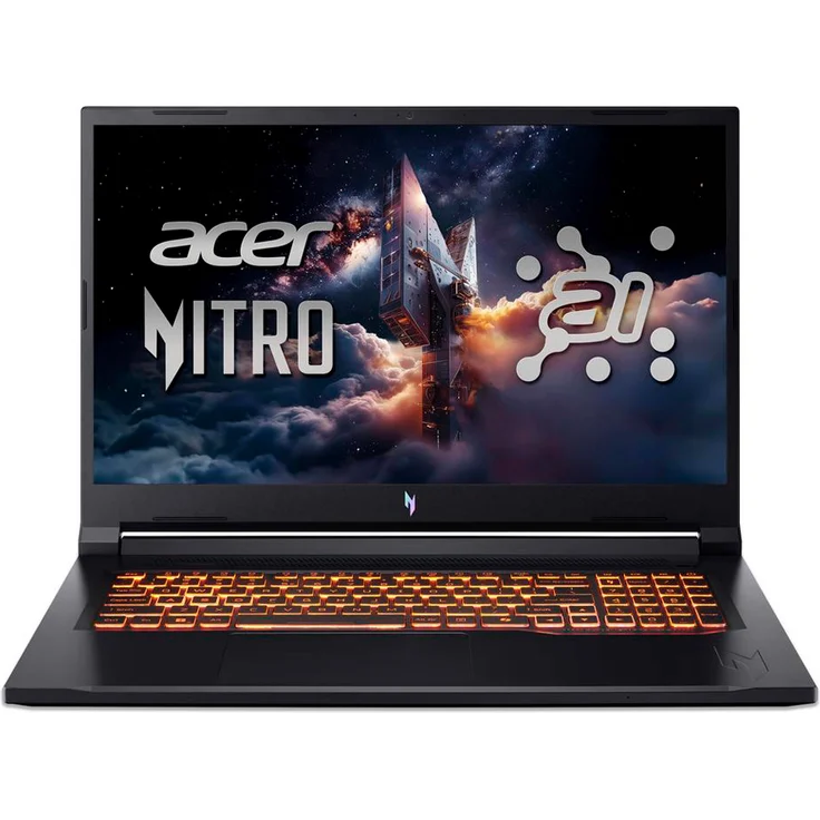 Acer Nitro V17 (ANV17-41-R6AD), Gaming Laptop 17,3" Full-HD, 144Hz, Ryzen R7-260, 16GB RAM, 1TB SSD, GeForce RTX 5070, Windows 11, schwarz