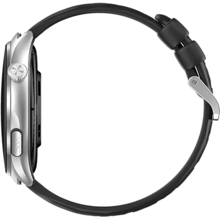 Knauermann PRO 4 (2026) Smartwatch, 47 mm mit Anruf- und SOS-Funktion, Silber, 30 Tage Akkulaufzeit, 75 Sportarten, Gesundheitsmonitoring – Bild 5