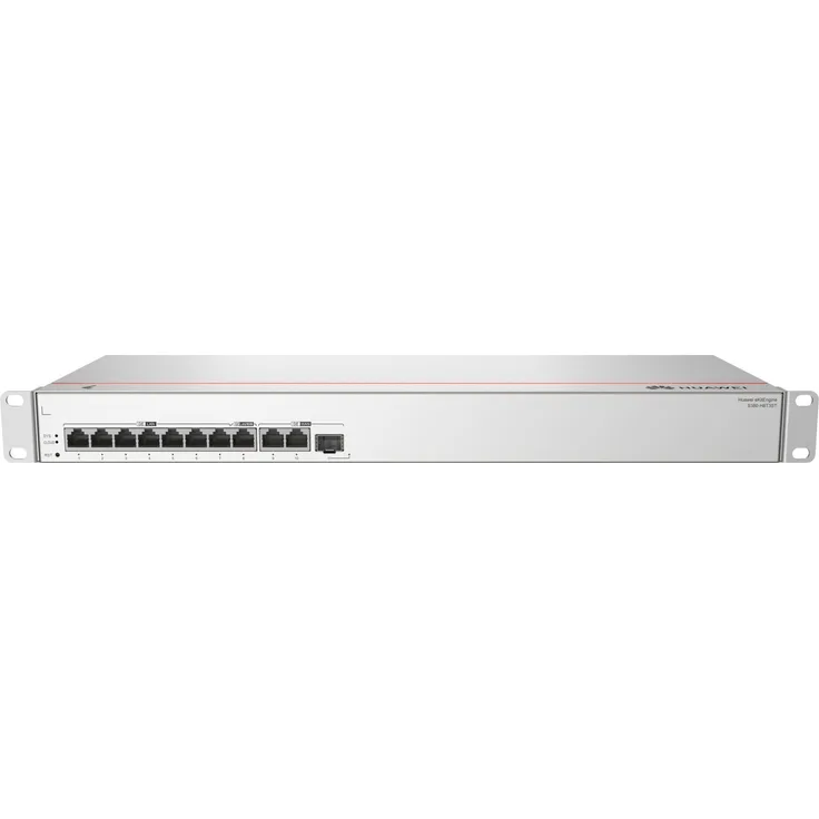 Huawei eKit Gateway S380-H8T3ST (8 Ports) Netzwerk Switch, Grau - Multi-Service-Gateway mit 16 VLANs, bis zu 500 Benutzer