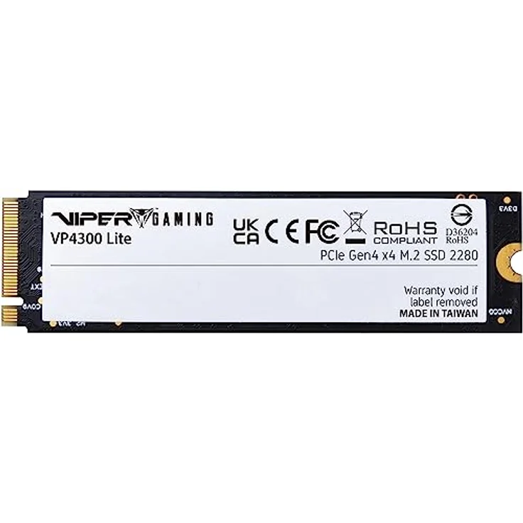 Patriot Memory Viper VP4300 Lite 4TB M.2 PCIe Gen4 x4 SSD Kompatibel mit PS5 – Bild 2