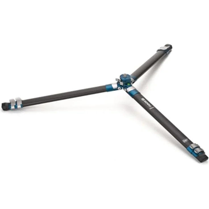 Benro MiniBird TCBC13N00P Kohlefaser-Stativ-Set, ultraleichtes 3-teiliges Reisestativ mit N00P-Kugelkopf, zusammenklappbar auf 45,5 cm, Tragfähigkeit bis 4 kg, inkl. Tragetasche für DSLR und spiegellose Kameras. – Bild 4