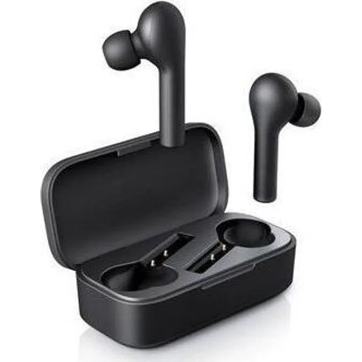 Aukey EP-T21, Kabellose In-Ear Bluetooth Ohrhörer mit klarem Klang und Ladecase, Schwarz