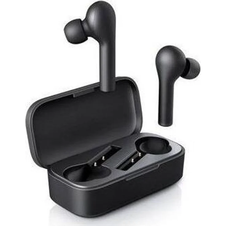 Aukey EP-T21, Kabellose In-Ear Bluetooth Ohrhörer mit klarem Klang und Ladecase, Schwarz