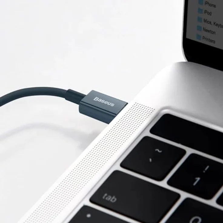 Baseus Superior Series Kabel, USB-C auf iP, 20W PD, 2m, blau, schnelles Laden und Datenübertragung bis 480Mbps – Bild 10