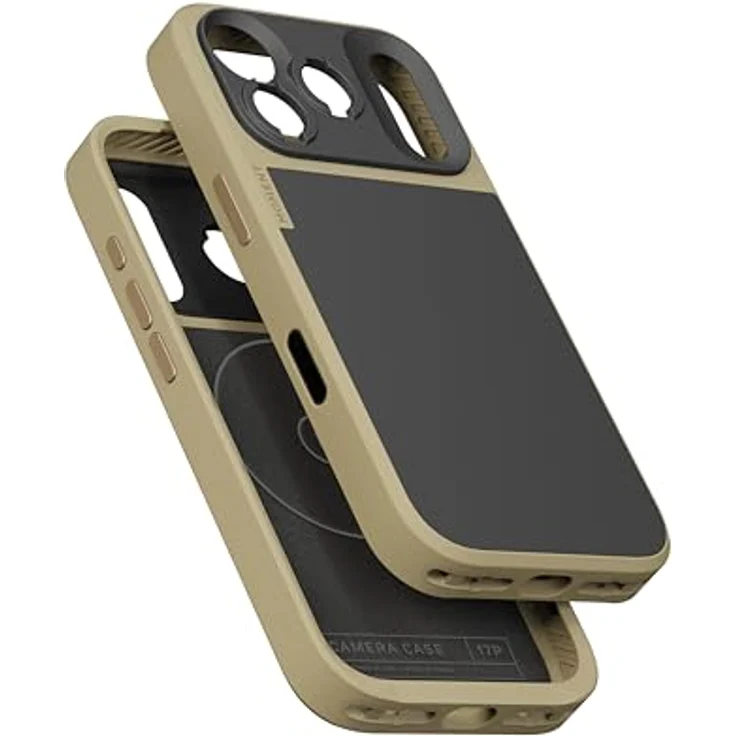 MOMENT Camera Case für iPhone 17 Pro Max, MagSafe-kompatibel, Robust mit QuickLock Filters und T-Series Lenses Unterstützung, Tan – Bild 5