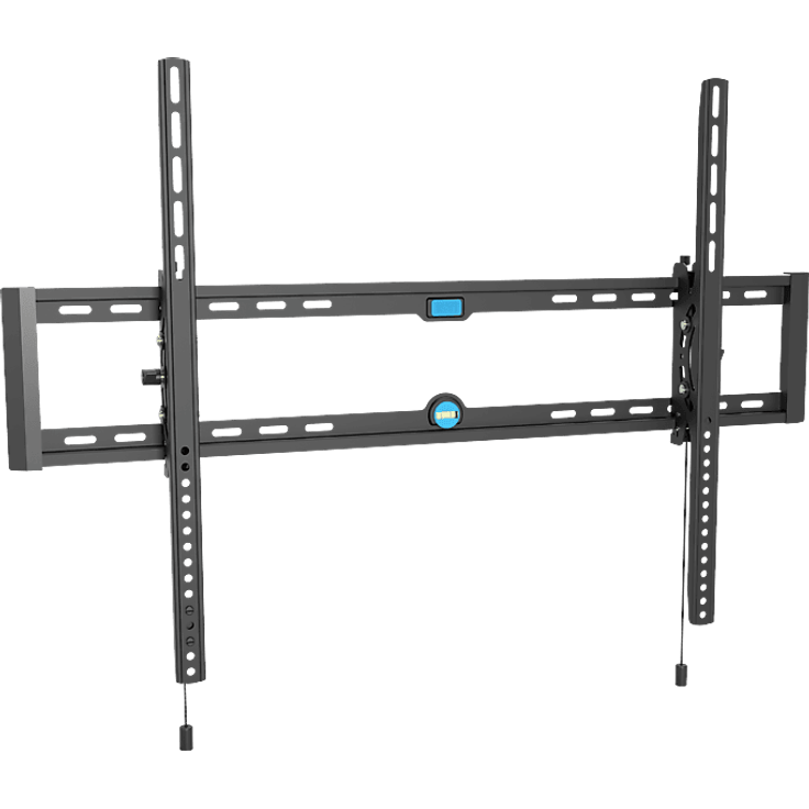 ISY ITV 2400 TV Wandhalterung, max. 100 Zoll, neigbar, schwarz, Premium-Modell