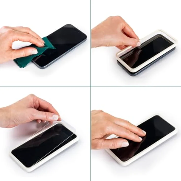 Hama Clear Protect, Handy-Schutzglas für Apple iPhone 17 mit Montagehilfe – Bild 4