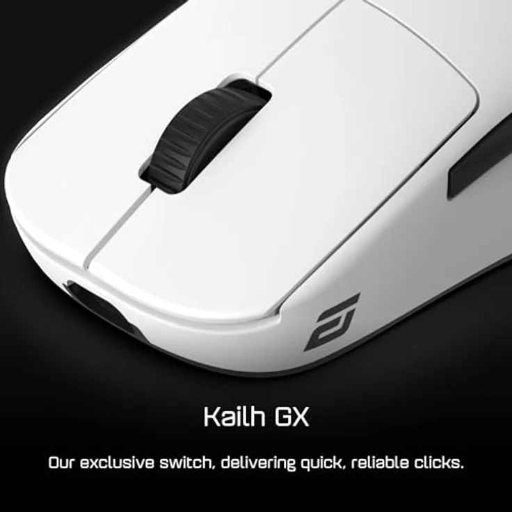 ENDGAME GEAR OP1w 4k Wireless Gaming Maus Weiß - 4000Hz Polling Gaming Maus Kabellos | Ausgewählte GX Switches | PixArt PAW3395 Sensor – Bild 3