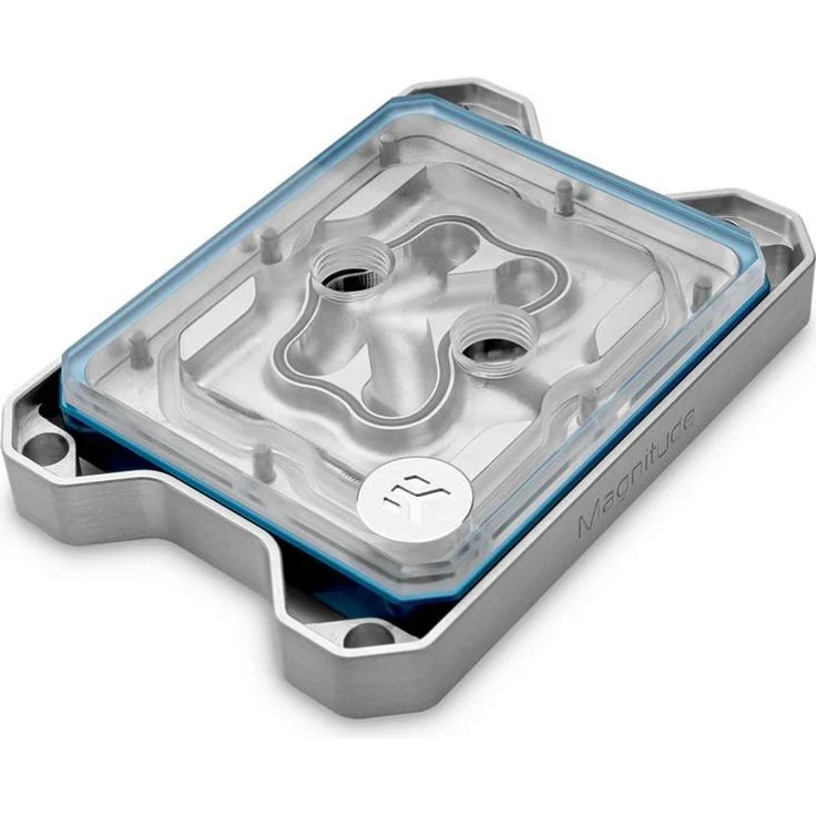 EKWB EK-Quantum Magnitude Accent Rahmen, sTRX4, Wasserkühler aus anodisiertem Aluminium, Blau