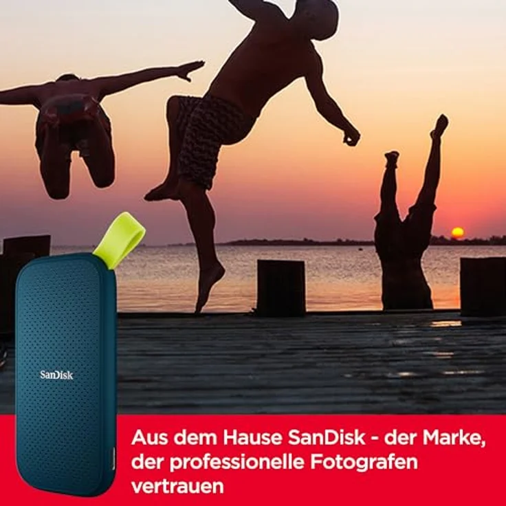 SanDisk Portable SSD 1 TB, externe 2,5 Zoll SSD mit 800 MB/s, stoßfest und kompakt – Bild 6