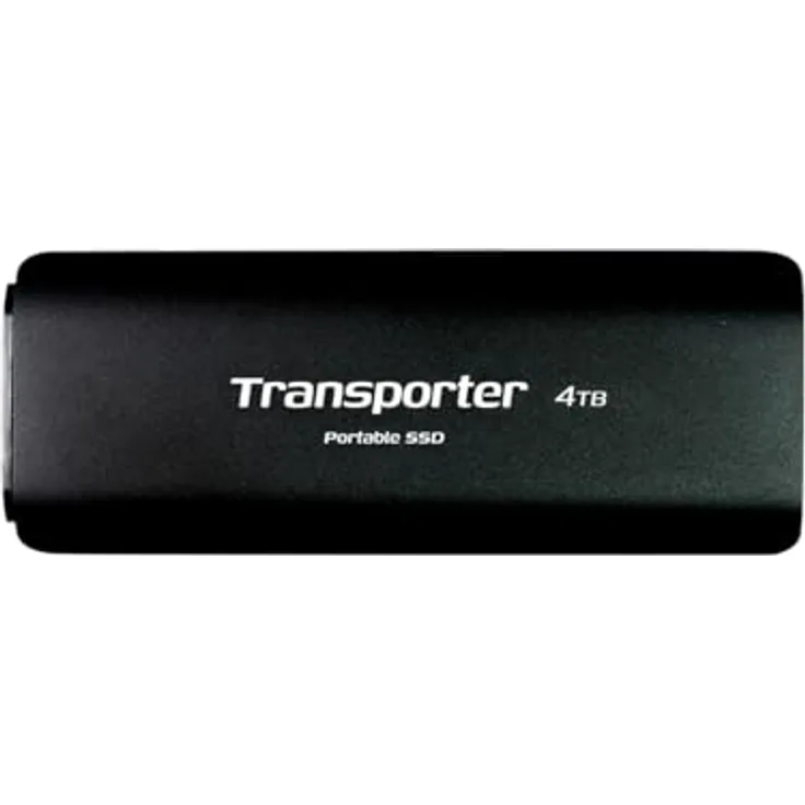 Patriot Transporter 4TB Type-C SSD (4000 GB), Externe SSD, Schwarz