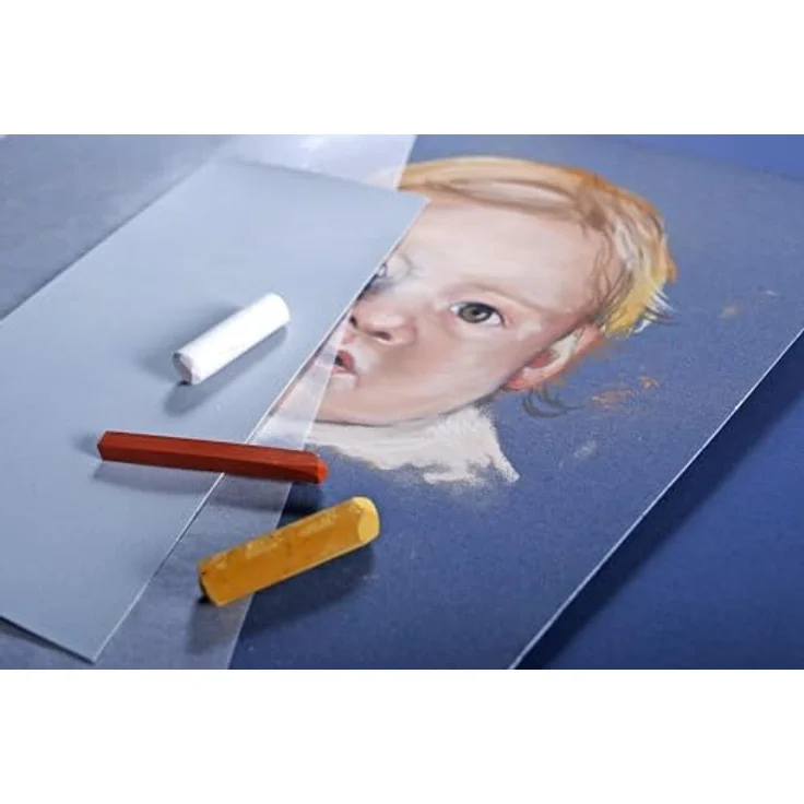 Clairefontaine Pastelmat, Bastelpapier für Trockene Techniken, 360 g/m², 40 Bogen, pH-neutral und säurefrei – Bild 4