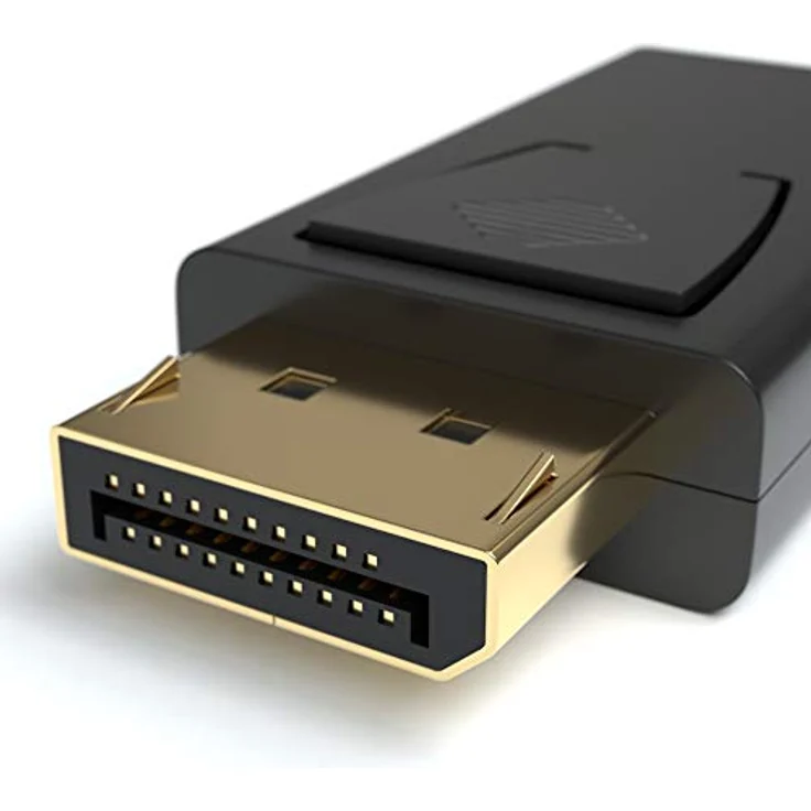 JAMEGA Displayport zu HDMI Adapter DP 1.2, 4K UltraHD 1080p Konverter mit Audioübertragung, Richtungsgebunden – Bild 4