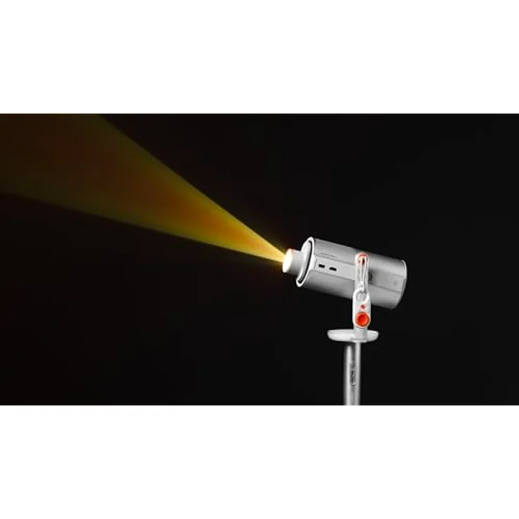 XGIMI MoGo 4+ PowerBase Stand, Tragbarer Full HD Beamer mit 450 lm, 360-Grad-Rotationsfähigkeit, Grau – Bild 7