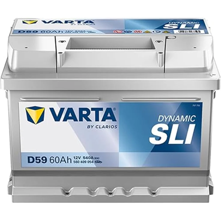 VARTA D59 Blue Dynamic 12V 60Ah 540A Autobatterie, hohe Startleistung mit Schaltung 0 – Bild 2