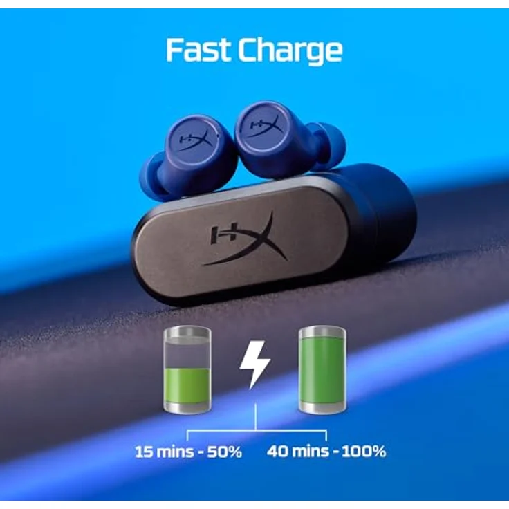 HyperX Cirro Buds Pro - True Wireless Earbuds, Bluetooth, Low Latency, Long-Lasting Battery, 3 Silicone Ear Tips, Hybrid ANC – Bild 4