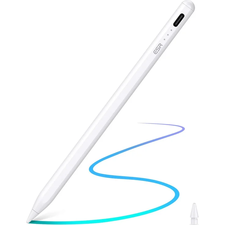 ESR Digital Pencil Stylus, Eingabestift für iPad, Weiss, für kreative Anwendungen