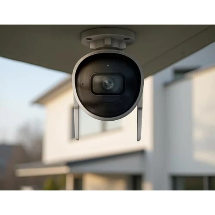 HiLook by HIKVISION Außenkamera WLAN, 4MP Smart-Kamera mit Bewegungsmelder, Nachtsicht bis 30 m, 2-Wege-Kommunikation, SD-Karten-Slot (bis 512 GB), IP66 Wetterfest – Bild 2