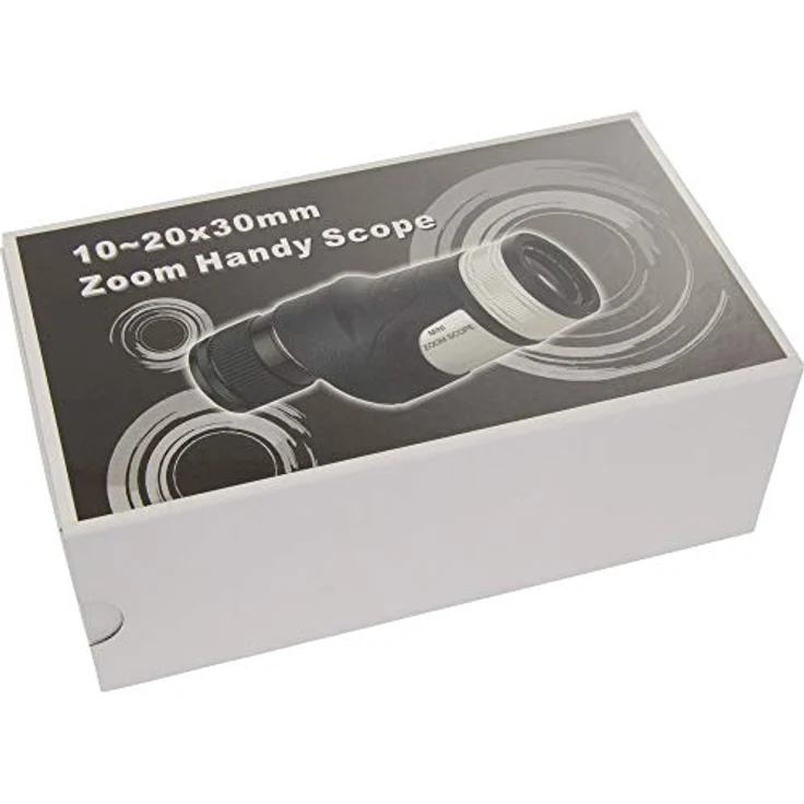 Omegon Omegon Spektiv Handyscope 10-20x30, kompaktes Minispektiv mit Premium-Optik und Zoomokular – Bild 7